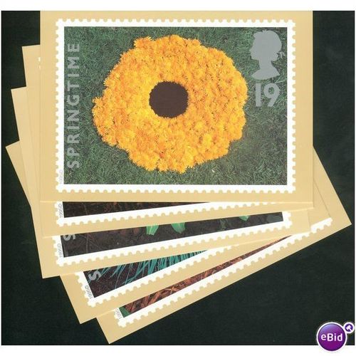 GB PHQ's mint set 1995 - The Four Seasons "Springtime"