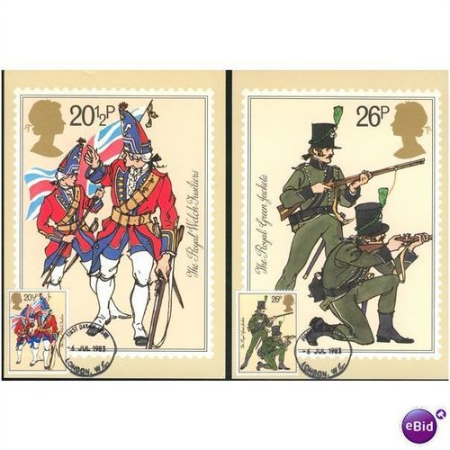 GB PHQ + FDI 1983 - British Army Uniforms (Mint)