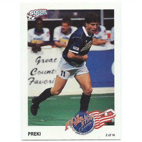 1991 Soccer Shots MSL All-Star Game - #2 - Preki