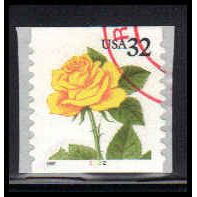 Used 3054 32c Yellow Rose Very Fine CNS 1122 PA6942