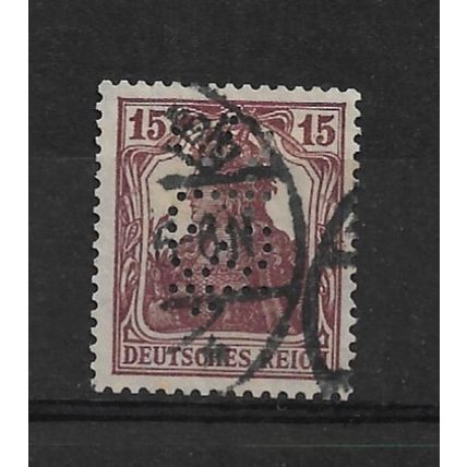 Germany.SG102 15pf "Germania" (Purple).Fine Used.Nov21
