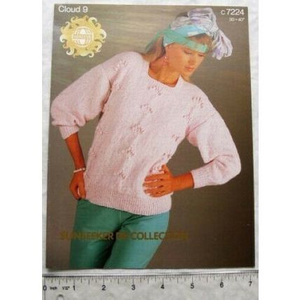 Vintage: Sirdar 7224 sweater, DK