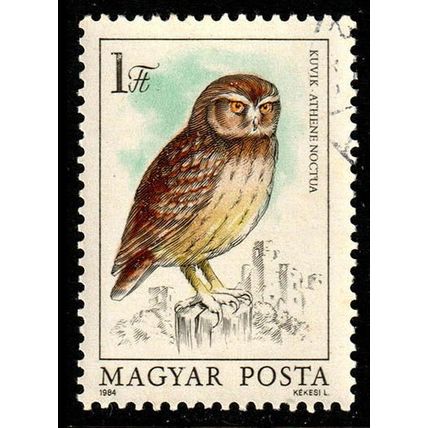 Hungary 1984 Bird 1ft Used Stamp