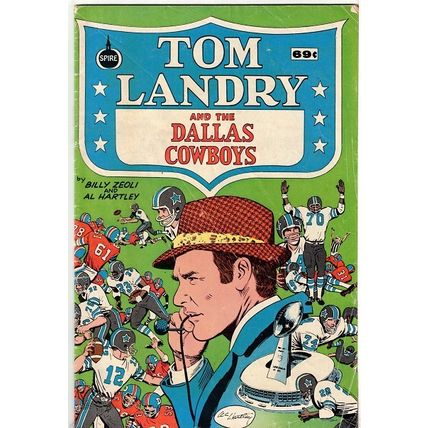 TOM LANDRY SPIRE CHRISTIAN COMICS (1973)