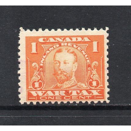 Canada - 1c Orange War Tax, Mint Hinged