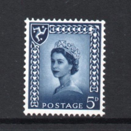 Isle of Man - 1968-69 - 5d Royal Blue (sg7) Mint Never Hinged