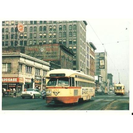 DETROIT STREET RAILWAYS Car 281 Postcard (CT R-004)