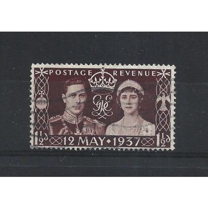 GB.1937 Coronation stamp.Fine Used.Jul25
