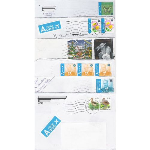 Belgique 6 LETTRES - REF 2