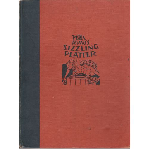 Sizzling Platter 1949 1st edition Peter Arnos cartoons well illustrated