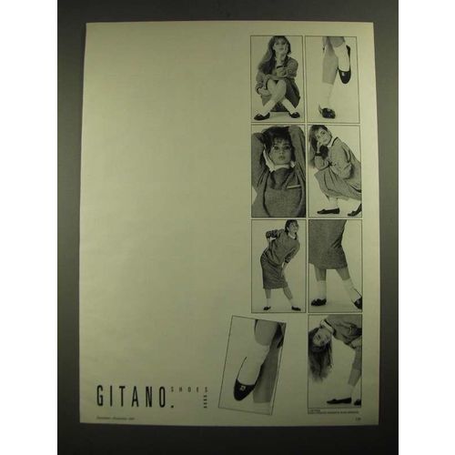 1987 Gitano Shoes Ad