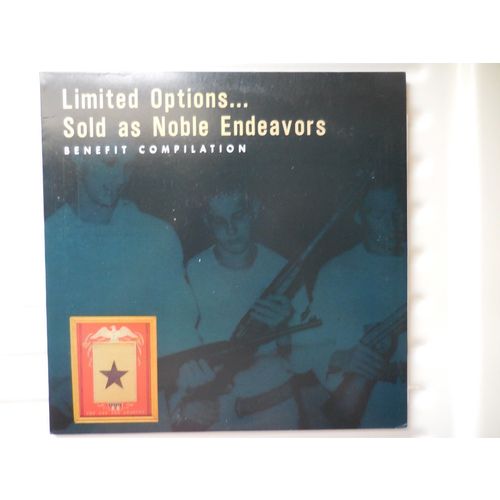 Various Artists-Limited Options Sold asNoble Endeavors 10" with Booklet, Emo new