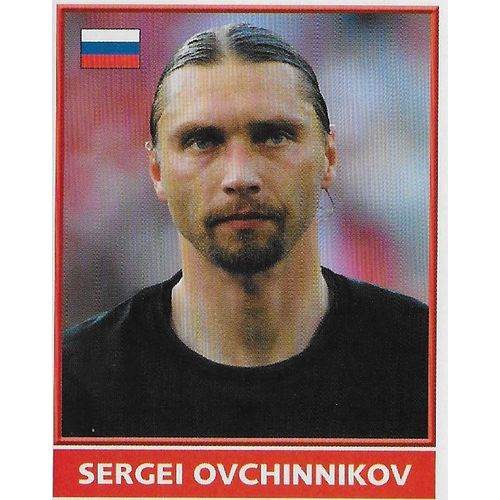 Merlin's ENGLAND 2004 Stickers: No.135 - Russia's Goalkeeper: Ovchinnikov