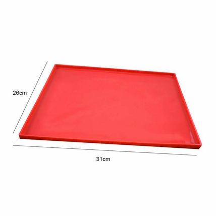 Swiss DIY Roll Pad Non-stick Silicone Oven Mat Safety Baking Trays Cake Tool UK