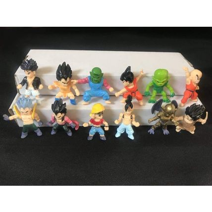 Q-version Dragon Ball Toys Pack of 12 Cake Topper Play Figures