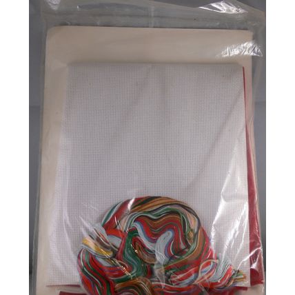Candamar Designs Cross Stitch Holiday Treasures Bear Birdfeeder Christmas