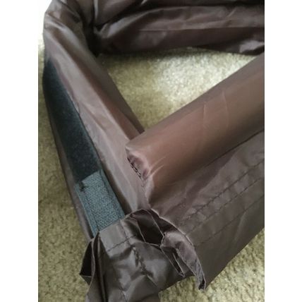 3 Pc Brown Door Draft & Air \ Guard Stopper Winter Fall