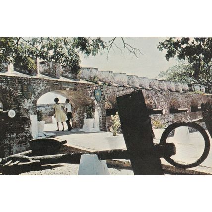 Fort Charles Jamaica Postcard