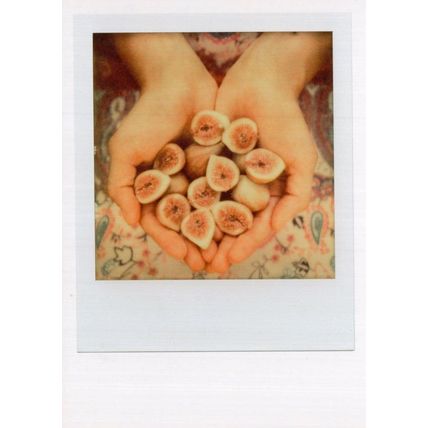 Hands Of Kiwi Fruit Cut In Half Seeds Award Analog Film Photo Postcard