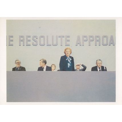 The Conservative Party Conference in Brighton 1982 Gallery Postcard
