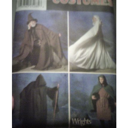 Simplicity Costume pattern unused Halloween capes 9887