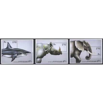 Blocks Pro Wildlife / m/s Pro Wildlife **/MNH 2012