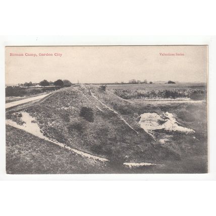 Roman Camp Letchworth Garden City Postcard Hertfordshire