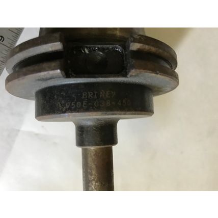 BRINEY V50E-038-450 CAT-50 3/8"MILLING TOOL HOLDER USED,EP
