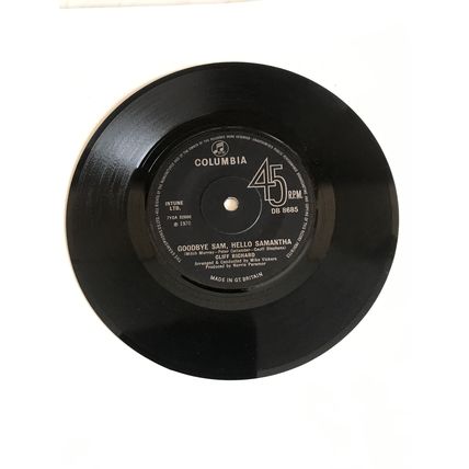 CLIFF RICHARD- Goodbye Sam hello Samantha - You never can tell -DB-8685