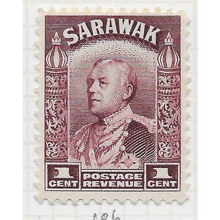 SARAWAK 1934 1c SG106 106 SG MINT MH