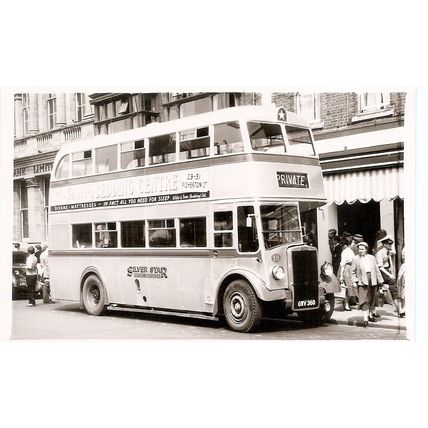 Black & White Photograph of Silver Star Motor Services Ltd. - GWV 360