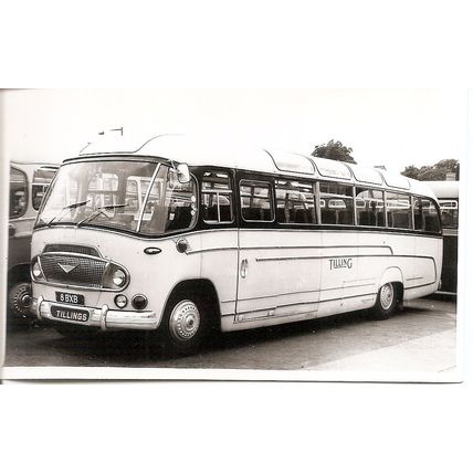 Black & White Photograph of Tillings Transport (BTC) Ltd. - 8 BXB