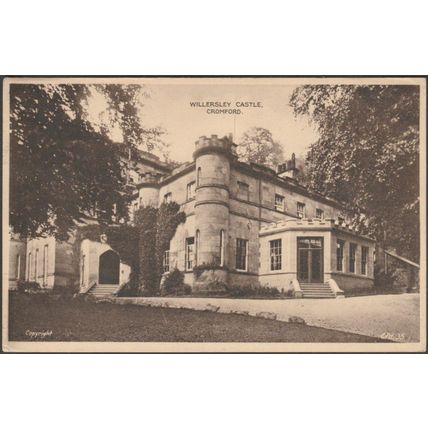 Willersley Castle, Cromford, Derbyshire, 1933 - Postcard