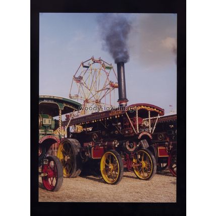 tz0606 - Showmens Traction Engine - Burrell 3789 "Princess Royal" - photo 7x5