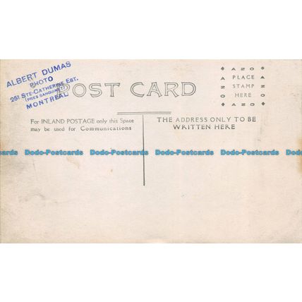 R136981 Woman. Man. Hat. Old Photography. Postcard. Albert Dumas