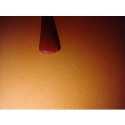 Antique Manicure Ivory & RED Tone Bakelite Handle Tools Knife, ROACH CLIP