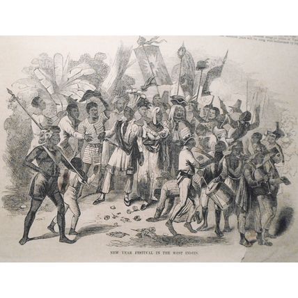 1854 New Year Festival In Germany & In The West Indies - Gleason's Pictorial