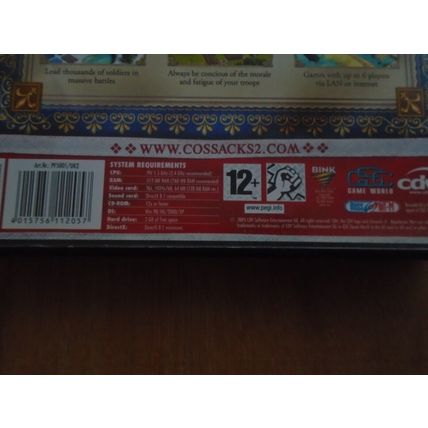 Cossacks II: Napoleonic Wars PC CD