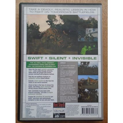 Tom Clancy's Ghost Recon PC CD