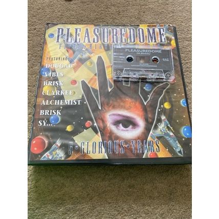 The Pleasuredome 5th Birthday DJ M-Zone Rave Tape Cassette