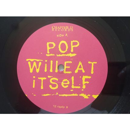 POP WILL EAT ITSELF – POPPIECOCK – THE POPPIES PLAY 5-A-SIDE - 12" SINGLE