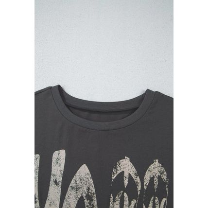 Carbon Grey Vintage Yall Cowboy Boots Graphic Tee