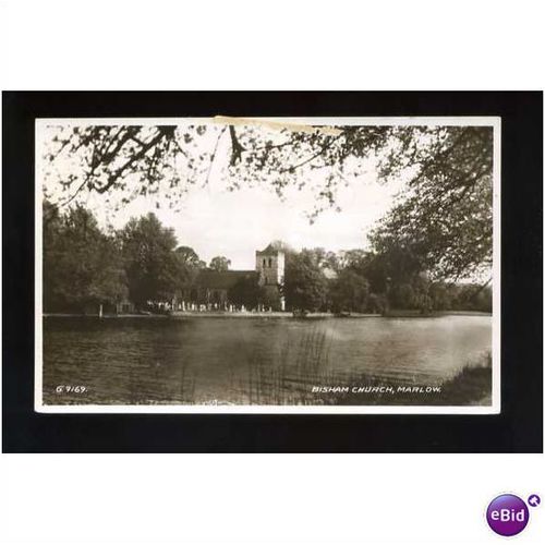 Buckinghamshire MARLOW Bisham Church Postcard (G.9169)