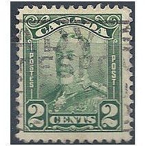 Canada 1928 SG276 2c Green Fine.Used.
