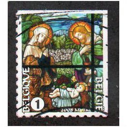 BEL 2008 (54c) (S/A) 'CHRISTMAS' FINE USED (EBID10488)