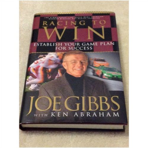 BOOK - RACING TO WIN ESTABLISH YOUR GAME PLAN FOR SUCCESS - HARD COVER