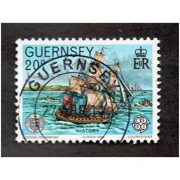 GUE 1982 20P 'LA SOCIETE GUERNESIASE' FINE USED (EBID24-697)