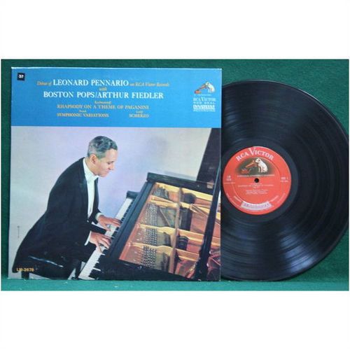 Pennario/Fiedler - Rachmaninoff/Franck/Litol ff - LM 2678 - NM