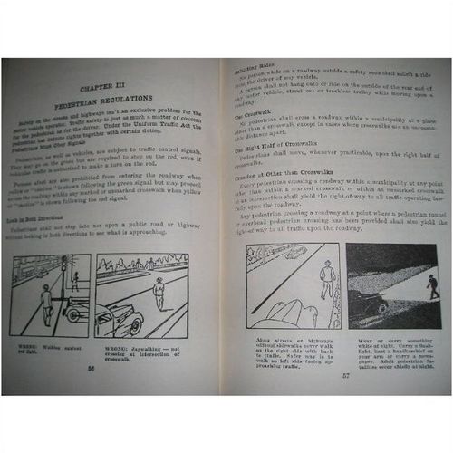 Vintage Ohio Driver's Manual 1953 zorfd2