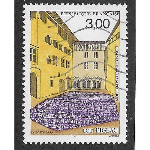 FRA 1998 3F 'TOURISM - PLACE DES ECRITURES' FINE USED (EBID55-738)